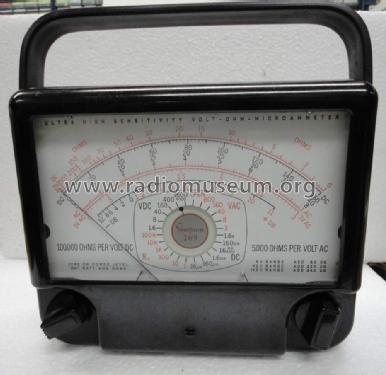 Volt-Ohm-Microammeter 269; Simpson Electric Co. (ID = 1444253) Equipment