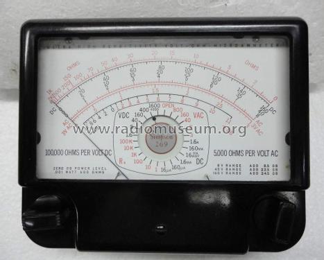 Volt-Ohm-Microammeter 269; Simpson Electric Co. (ID = 1444254) Equipment