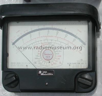 Volt-Ohm-Microammeter 269 Series 3 ; Simpson Electric Co. (ID = 956131) Equipment