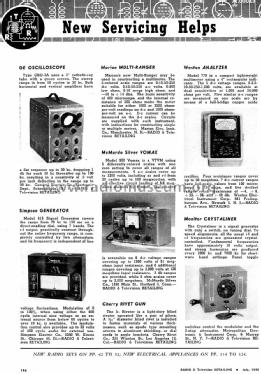 RF Signal Generator 415; Simpson Electric Co. (ID = 1129407) Equipment