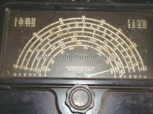 RF Signal Generator 415; Simpson Electric Co. (ID = 647973) Equipment