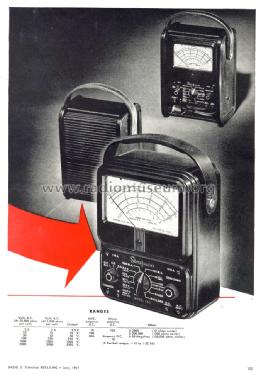 Volt-Ohm-Milliammeter 260 ; Simpson Electric Co. (ID = 1215325) Equipment