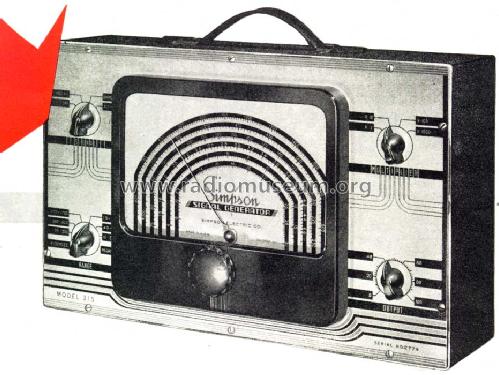 Signal Generator 315; Simpson Electric Co. (ID = 1199598) Ausrüstung