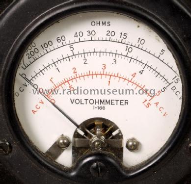 Volt-Ohmmeter I-166; Simpson Electric Co. (ID = 876981) Militaire