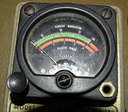 Wavemeter - Modulation Indicator 380 ; Simpson Electric Co. (ID = 2704829) Ausrüstung