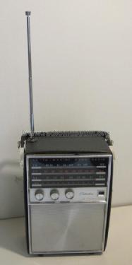 Silvertone - 12 Transistor - AM-FM-Marine Band Radio 12805 Black; Simpsons Sears Ltd.; (ID = 1732219) Radio