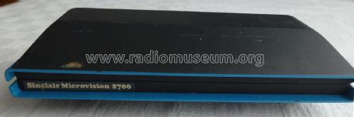 Microvision 2700; Sinclair Radionics (ID = 1779087) Television