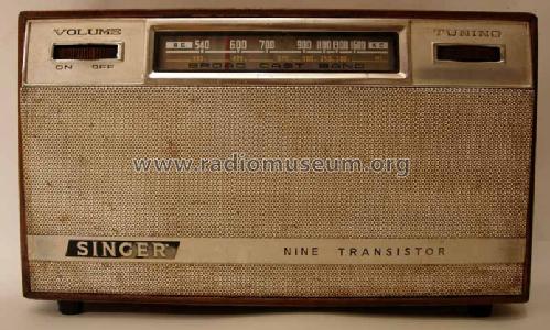 Nine Transistor 910 BD ; Singer Company, The; (ID = 571885) Radio