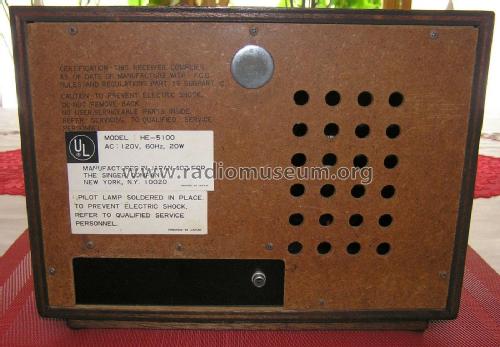 Solid State Stereophonic HE-5100 ; Singer Company, The; (ID = 2377649) Radio