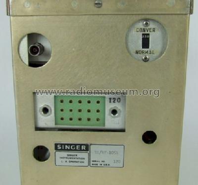 Tuning Unit T-X/NF-105A; Singer Company, The; (ID = 1232214) Equipment