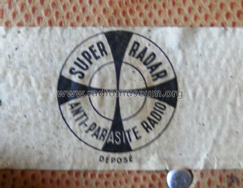 Cadre Antiparasites Super-Radar ; SIRP S.I.R.P.; Paris (ID = 2484187) Antenny