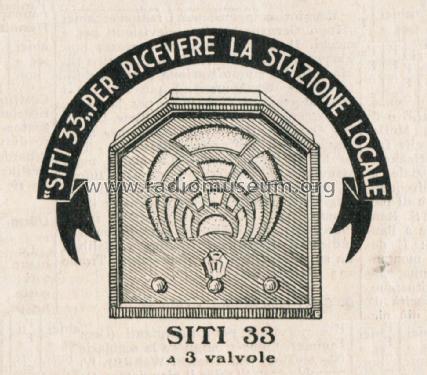 33; SITI Società (ID = 2532007) Radio