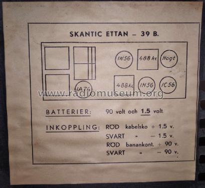 Ettan 39B; Skantic Radio AB, (ID = 2910165) Radio