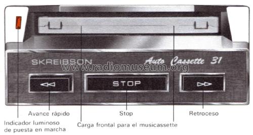 Auto-Cassette AC 31; Skreibson; Barcelona (ID = 2104568) R-Player