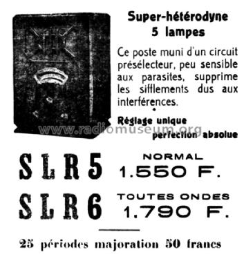 SLR5; SLR S.L.R., Société (ID = 2601283) Radio