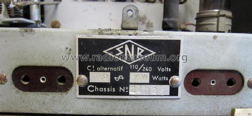 Excelsior 52 type européen; SNR S.N.R., Société (ID = 1573849) Radio