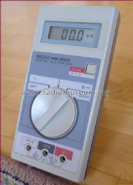 Digital Multimeter ME-550; Soar Corporation; (ID = 1710675) Equipment
