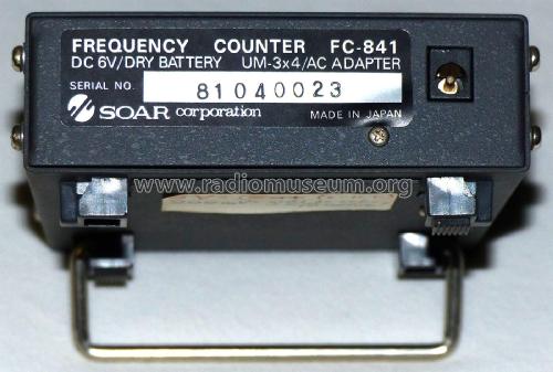 Frequency Counter FC-841; Soar Corporation; (ID = 2291915) Equipment