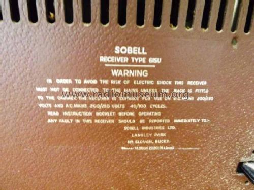 615U; Sobell Ind., Slough (ID = 2321795) Radio