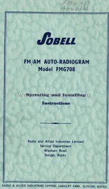 FMG708; Sobell Ind., Slough (ID = 1910033) Radio