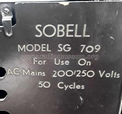 Stereosonic SG709; Sobell Ind., Slough (ID = 2928404) Radio