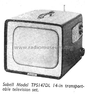 TPS147DL; Sobell Ind., Slough (ID = 1758952) Televisore