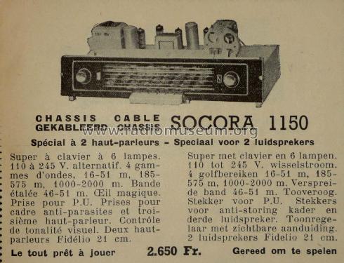 1150; SOCORA; Bruxelles (ID = 1748439) Kit