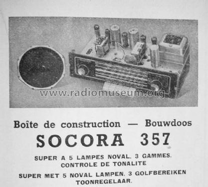 357; SOCORA; Bruxelles (ID = 1745855) Kit