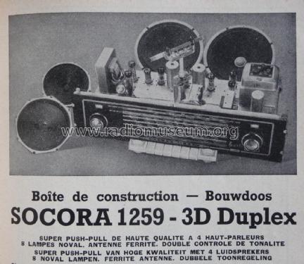 3D Duplex 1259; SOCORA; Bruxelles (ID = 1748373) Kit