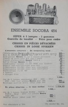 454; SOCORA; Bruxelles (ID = 1753367) Kit