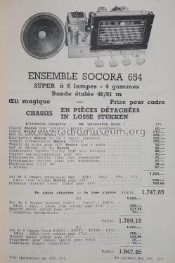 654; SOCORA; Bruxelles (ID = 1753890) Kit