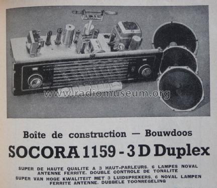 6 Lampes Duplex 1159; SOCORA; Bruxelles (ID = 1748348) Kit