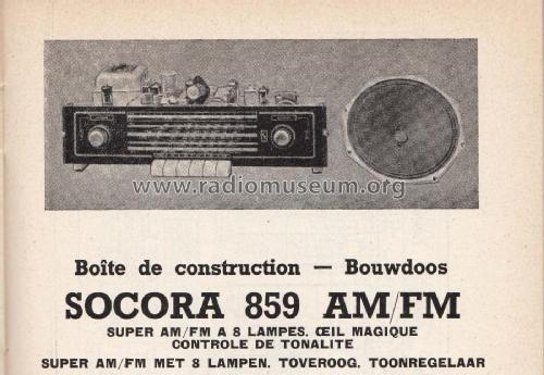 8 Lampes AM-FM 859; SOCORA; Bruxelles (ID = 2371992) Kit