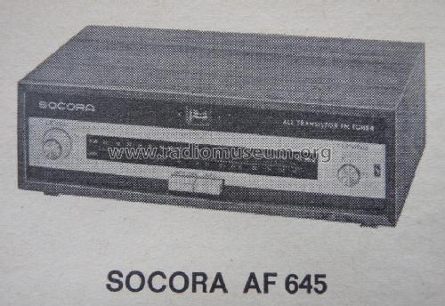 AF645; SOCORA; Bruxelles (ID = 1424423) Radio