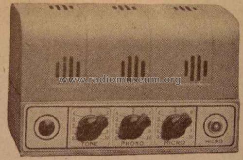 Amplificateur 6W ; SOCORA; Bruxelles (ID = 1523412) Ampl/Mixer