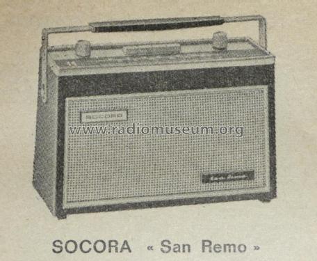 San Remo ; SOCORA; Bruxelles (ID = 1424105) Radio