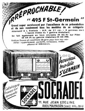 H95H; Socradel, Société (ID = 1990766) Radio