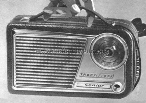 Senior Transistors CD07TZA; Socradel, Société (ID = 1926534) Radio