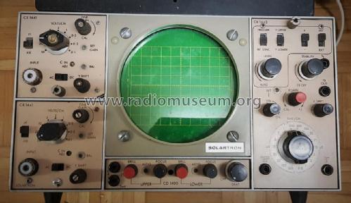 Oscilloscope CD1400; Solartron Laboratory (ID = 2604953) Equipment