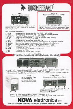 Transceiver 2 m 'All Mode' FT 221 R; Sommerkamp (ID = 2809712) Amat TRX