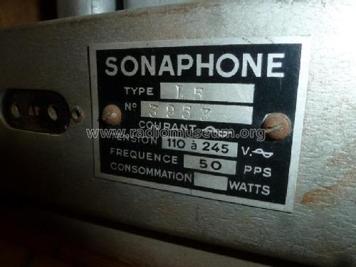 L5; Sonaphone; Paris (ID = 1788279) Radio