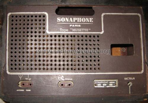 Musette M6; Sonaphone; Paris (ID = 2684860) Radio