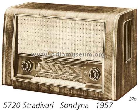 Stradivari E5720; Sondyna AG; Zürich- (ID = 2459) Radio