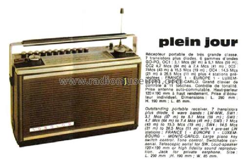 Plein Jour ; Sonolor; Paris, La (ID = 2348073) Radio