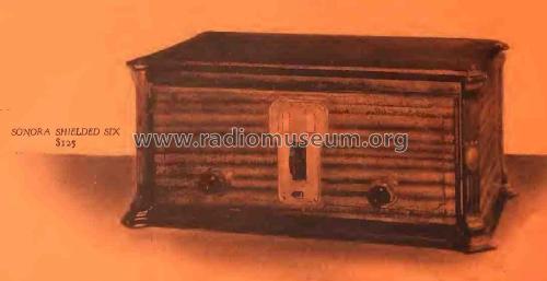 Shielded Six D800; Sonora Phonograph Co (ID = 2418858) Radio