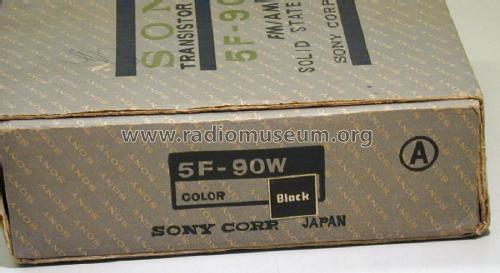 5F-90W; Sony Corporation; (ID = 2813607) Radio