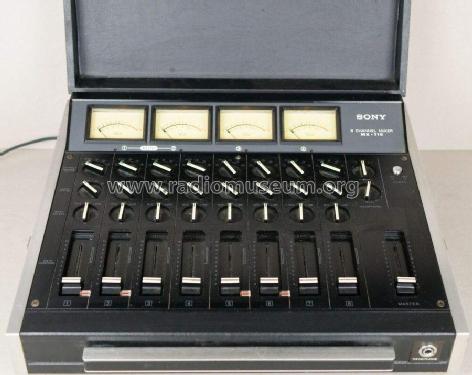 8 Channel Mixer MX-710; Sony Corporation; (ID = 2589829) Ampl/Mixer