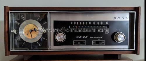 FM-AM Solid State Clock Radio 8FC-35; Sony Corporation of (ID = 2584805) Radio