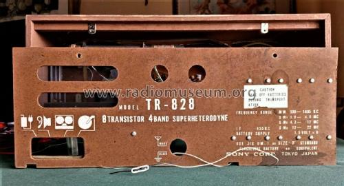 All Transistor TR-828; Sony Corporation; (ID = 2749208) Radio