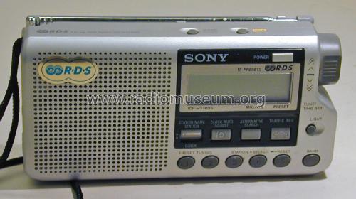 AM/FM RDS Radio ICF-M33RDS; Sony Corporation; (ID = 2757091) Radio